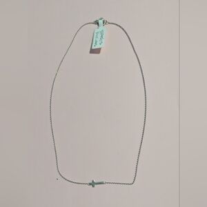 Silpada Elegant Silver Cross Necklace